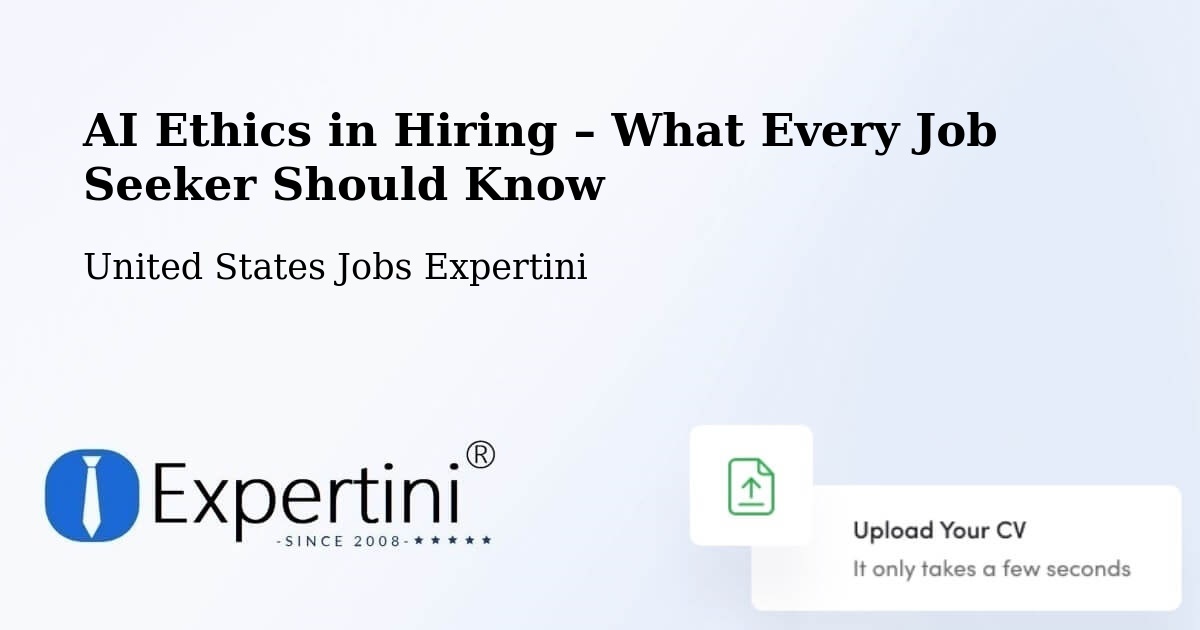 AI Ethics in Recruitment & Hiring – Sedro Woolley - Sedro Woolley, United States Jobs Expertini